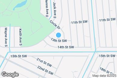Map image of the property - 4724 13th St SW