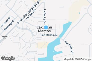Map image of the property - 961 La Bonita Dr