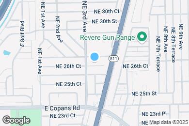 Map image of the property - 331 NE 26th Ct