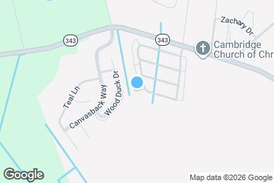 Map image of the property - 611 Yellow Bill Ln