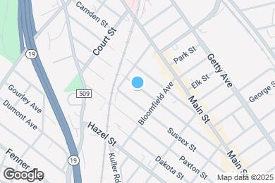 Map image of the property - 260 Pacific St