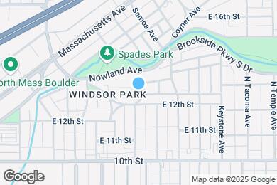 Map image of the property - 1226 Tecumseh St