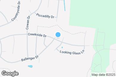 Map image of the property - 1307 Creekside Dr