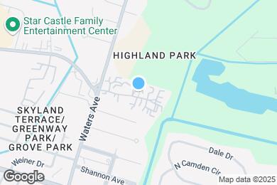 Map image of the property - 8000 Waters Apartments