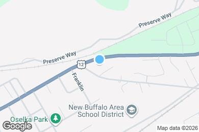 Map image of the property - 1109 E Buffalo St
