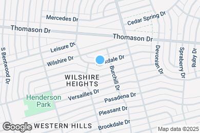 Map image of the property - 4509 Parkdale Dr