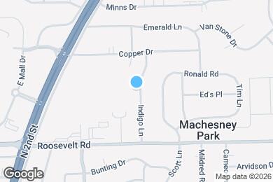 Map image of the property - 8704 Indigo Ln