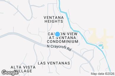 Map image of the property - 6655 N Canyon Crest Dr