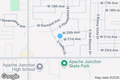 Map image of the property - 1176 W 21st Ave