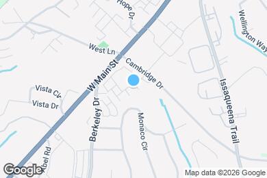 Map image of the property - Cambridge Creek Court