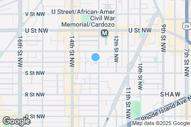Map image of the property - 1820 13th St NW