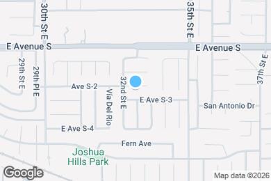 Map image of the property - 3220 E Avenue S2