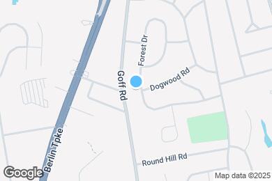 Map image of the property - 128 Forest Dr