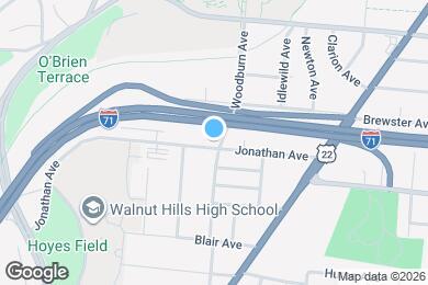 Map image of the property - 3505 Woodburn Ave