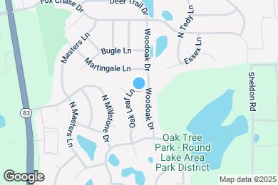 Map image of the property - 2201 Oak Leaf Ln