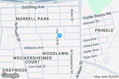 Map image of the property - 1500 Harvard St