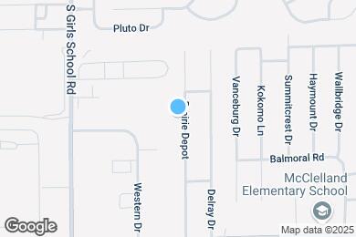 Map image of the property - 832 Prairie Depot