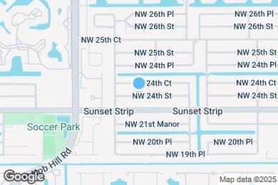 Map image of the property - 9671 NW 24th St