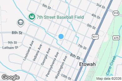 Map image of the property - 710 Pennsylvania Ave