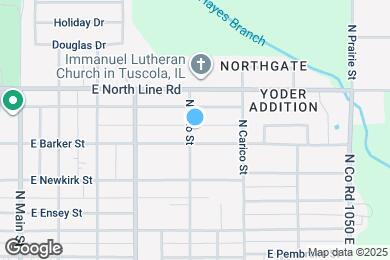 Map image of the property - 703 N Ohio St