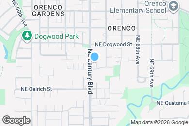 Map image of the property - 731 NE 65th Ct