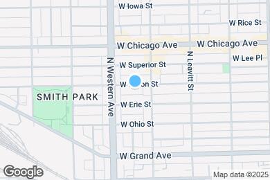 Map image of the property - 2325 W Huron St