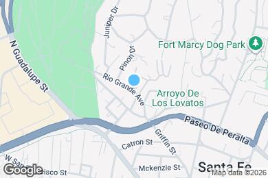 Map image of the property - 501 Rio Grande Ave