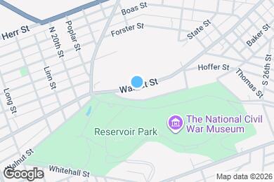 Map image of the property - 2109 Walnut St