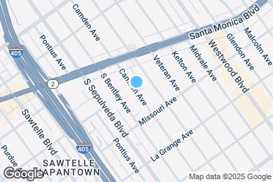 Map image of the property - 1800 Camden Ave