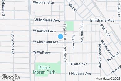Map image of the property - 114 W Cleveland Ave