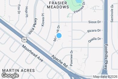 Map image of the property - 216 Mohawk Dr