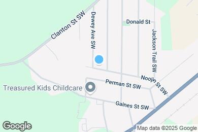 Map image of the property - 627 Noojin St SW