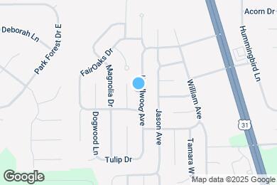 Map image of the property - 4066 Knollwood Ave