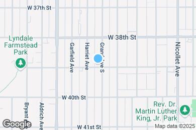 Map image of the property - 3856 Grand Ave S