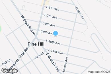 Map image of the property - 52 E 9th Ave