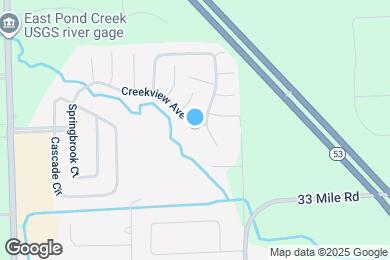 Map image of the property - 12400 Creekview Ave