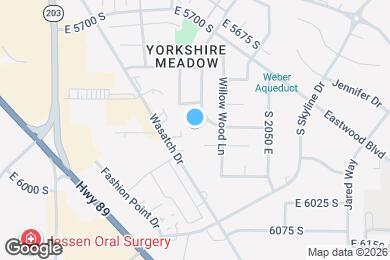 Map image of the property - 5879 S Vlg Cir