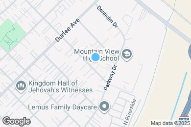 Map image of the property - 12445 Magnolia St
