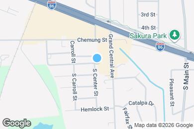 Map image of the property - 4178 S Center St