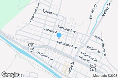 Map image of the property - 623 Columbia Ave