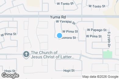 Map image of the property - 22249 W Sonora St