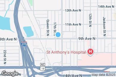 Map image of the property - 1627 9th Ave N