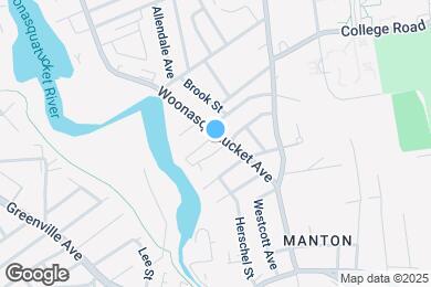 Map image of the property - 64 Woonasquatucket Ave