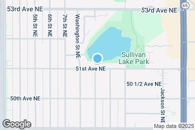 Map image of the property - 635 51st Avenue Northeast