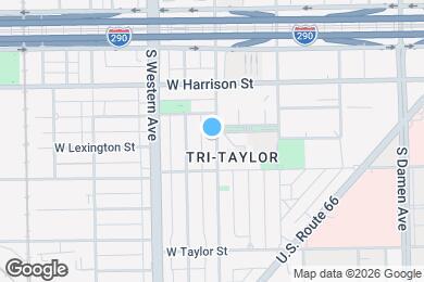 Map image of the property - 746 S Oakley Blvd