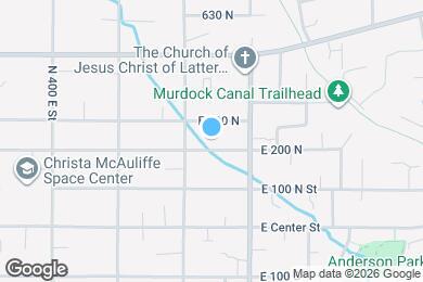 Map image of the property - 635 E 200 N