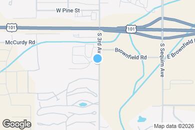 Map image of the property - 1045 S 3rd Ave