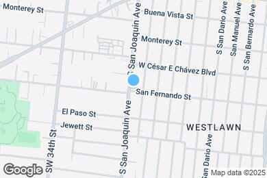 Map image of the property - 438 S San Joaquin Ave