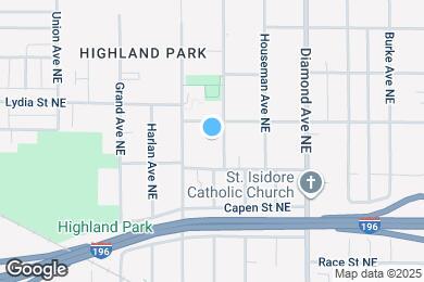 Map image of the property - 727 Emerald Ave NE