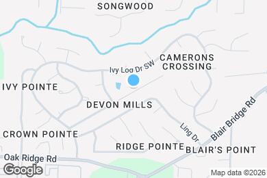 Map image of the property - 1463 Devon Mill Way